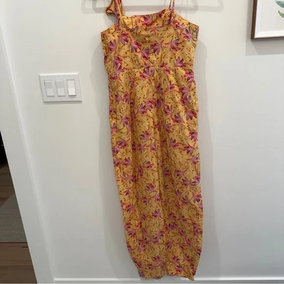 FARM Rio Vibrant Yellow Floral Jumpsuit - Picture 10 of 11